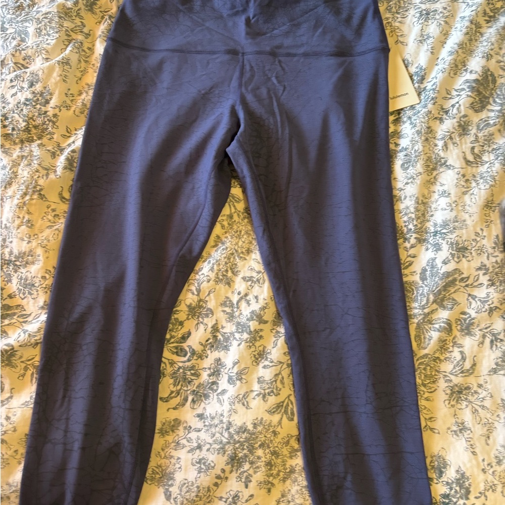 Wunder train leggings navy marble